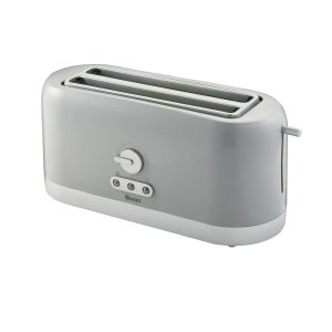 Swan Long Slot 4 Slice Toaster With Variable Browning Control 1400 W – Grey