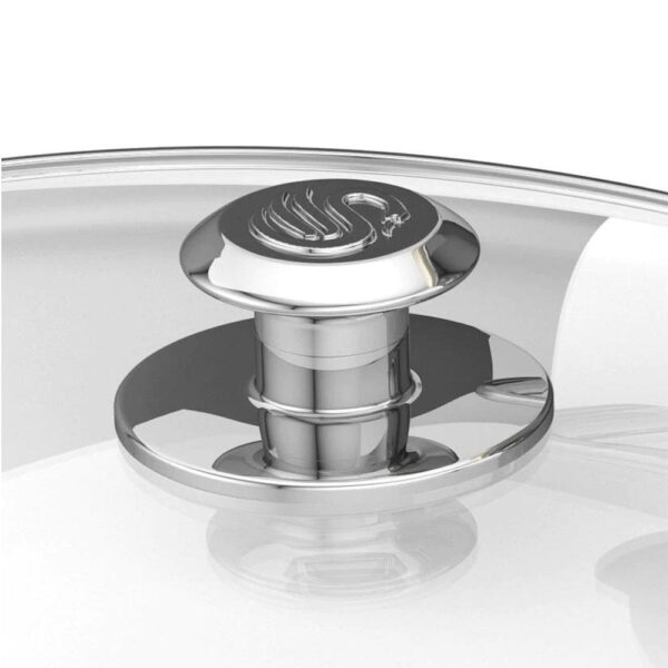 Swan Retro Slow Cooker Stainless Steel 200 W 3.5 Litre - Grey - Image 3