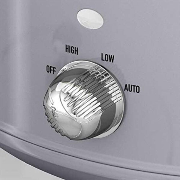 Swan Retro Slow Cooker Stainless Steel 200 W 3.5 Litre - Grey - Image 4