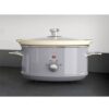 Swan Retro Slow Cooker Stainless Steel 200 W 3.5 Litre - Grey - Image 7