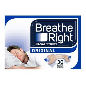 Breathe Right Congestion Relief Nasal Strips Original Large – 30 Strips