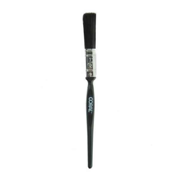 Coral Endurance Paint Brush With Tapered Filament Paintbrush Head And Kaiser Handle 0.5 Inch - Black - Image 3