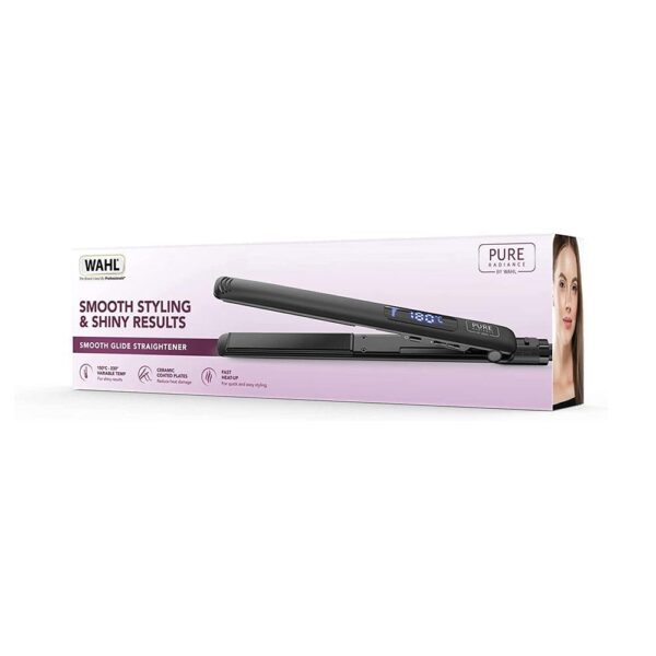 Wahl Pure Radiance Smooth Glide Hair Straightener - Black - Image 6