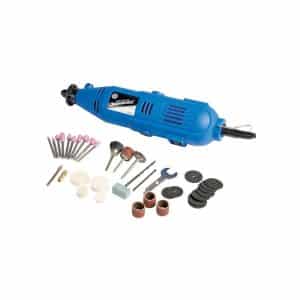 Silverline Corded Electric DIY 135W Multi-Function Rotary Tool – Blue