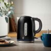 Russell Hobbs Quiet Boil Jug Kettle Stainless Steel 3000 W 1.7 Litre - Black - Image 2