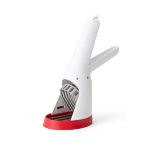 Chef’n Strawberry Slicester Fruit Slicer Stainless Steel Blades – White