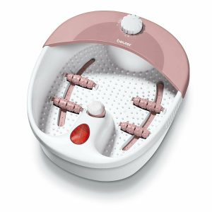 Beurer FB20 Foot Spa Comfortable Care And Massage For Your Feet With 3 Pedicure Attachments