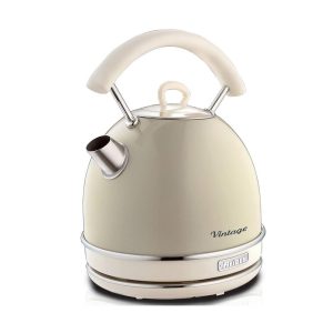 Ariete Vintage Dome Kettle Stainless Steel 2000 W 1.7 Litre – Cream