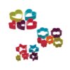 KitchenCraft Colourworks Heart Shaped Cookie Cutters Plastic Set of 5 - Image 7