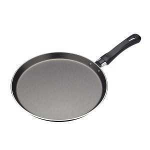 KitchenCraft Non-Stick Crepe And Pancake Frying Pan 24cm Stainless Steel – Black