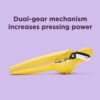 KitchenCraft Chef'n Fresh Force Citrus Juicer - Lemon - Image 3