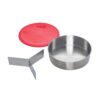 KitchenCraft Instant Pot Stainless Steel Round Cook/Bake Pan 18cm x 5cm - Red - Image 2