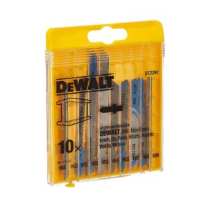 Dewalt Metal Cutting Jigsaw Blades 10 Piece Set With Case