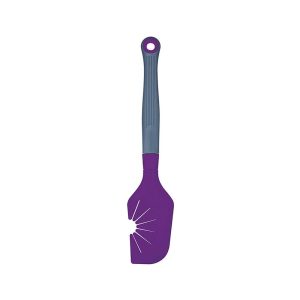 KitchenCraft Colourworks The Swip Silicone Whisk Scraper/Spatula 29cm – Purple