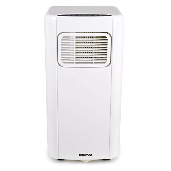 Daewoo 9000 BTU Portable 3-In-1 Air Conditioner LED Display 24hr Timer 2 Fan Speed Settings With Remote Control - White - Image 2