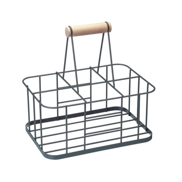 KitchenCraft Wire Metal Milk Crate