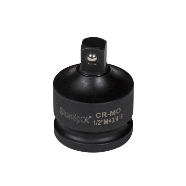 BlueSpot 3/4 Inch Female To 1/2 Inch Male Impact Adaptor Chrome Molybdenum Steel - Black - Image 2