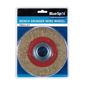 BlueSpot Bench Grinder Wire Wheel 150mm