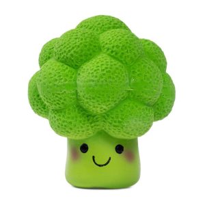 Petface Foodie Faces Latex Broccoli Dog Toy – Small
