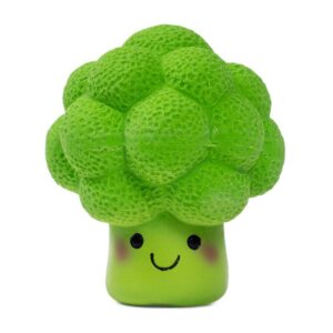 Petface Foodie Faces Latex Broccoli Dog Toy – Small