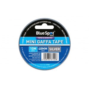 BlueSpot Mini Gaffa Tape 48mm x 10M – Silver