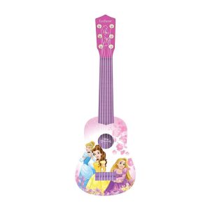 Lexibook Disney Princess Rapunzel My First Guitar 6 Nylon Strings 53cm – Pink/Purple