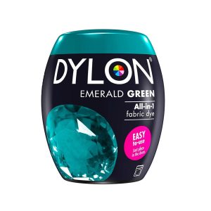Dylon Machine Fabric Dye Pod For Clothes And Soft Furnishings 350g – Emerald Green