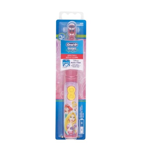 Oral-B Stages Power Kids Battery Toothbrush With Disney Magic Timer Free App - Disney Princess - Image 2