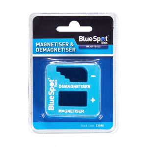 BlueSpot Magnetiser And Demagnetiser Screwdrivers Screws Nails Magnet Tool – Blue