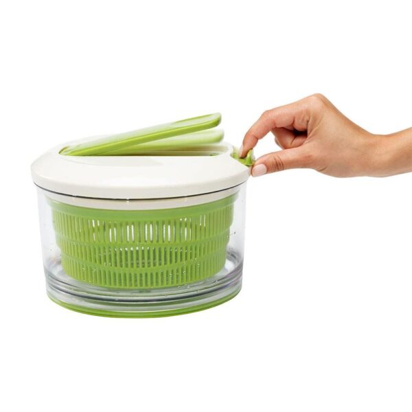 KitchenCraft Chef'n SpinCycle Salad Spinner Small - Green - Image 3