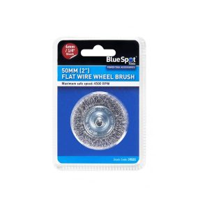 BlueSpot Flat Wire Wheel Brush 50mm