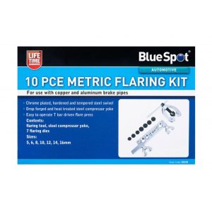 BlueSpot Metric Flaring Kit – 10 Piece