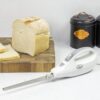 Quest Electric Serrated Carving Knife Stainless Steel Blade 120W - White - Image 3