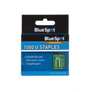 BlueSpot 12mm U-Staples