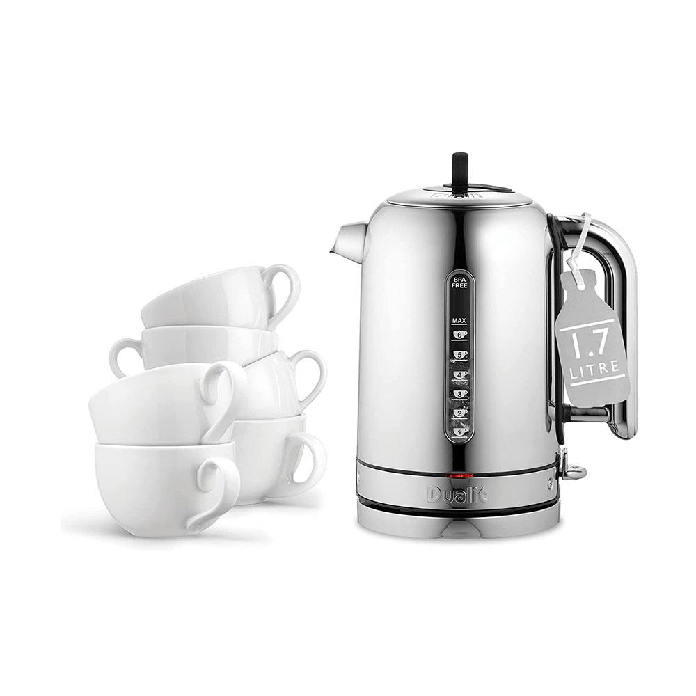 Dualit classic kettle hot sale polished stainless steel