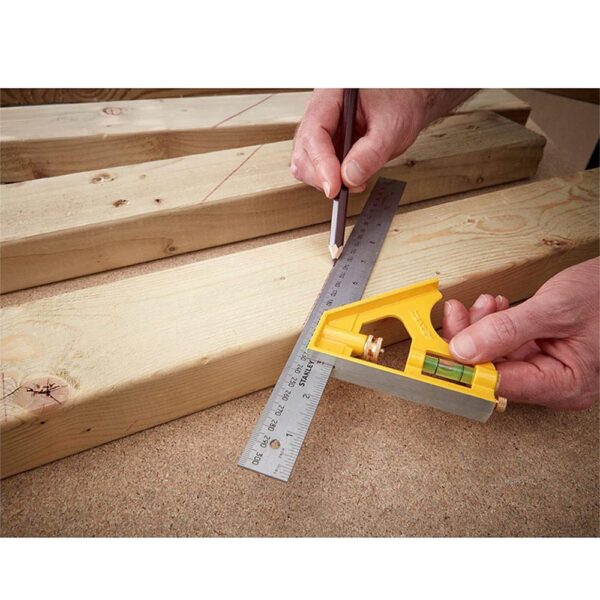 Stanley Die Cast Combination Square 12in/300mm - Image 7