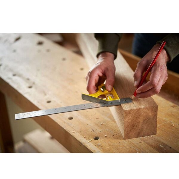 Stanley Die Cast Combination Square 12in/300mm - Image 8
