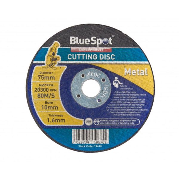 BlueSpot Metal Cutting Disc