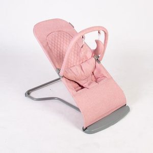 Red Kite Baya Baby Bouncer Chair With Toy Bar – Blush Pink