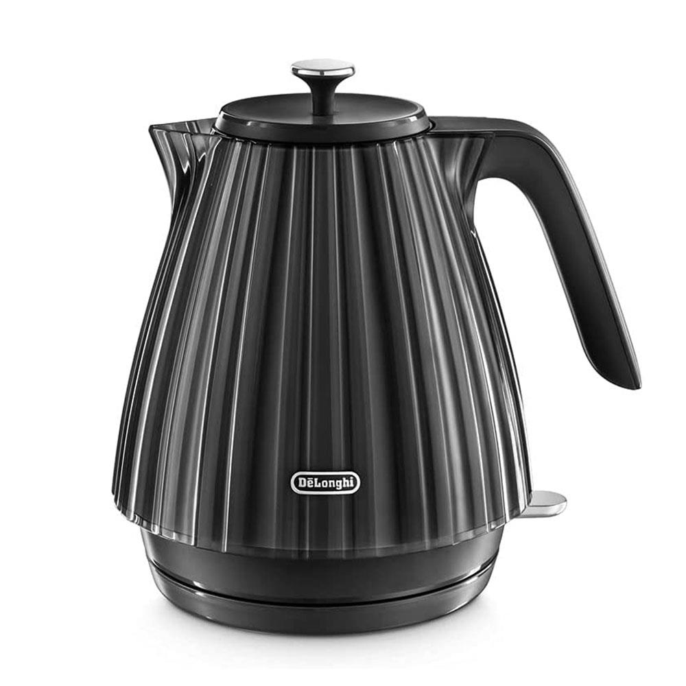 Delonghi Ballerina Electric Jug Kettle Plastic 3000 W 1.7 Litre Black