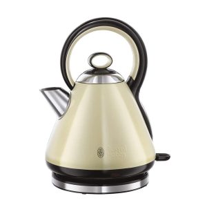 Russell Hobbs Traditional Electric Kettle Stainless Steel 3000 W 1.7 Litre – Cream