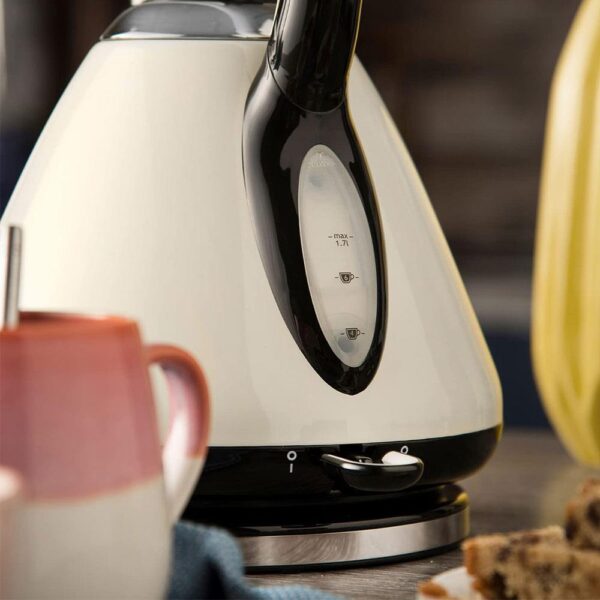 Russell Hobbs Traditional Electric Kettle Stainless Steel 3000 W 1.7 Litre - Cream - Image 4