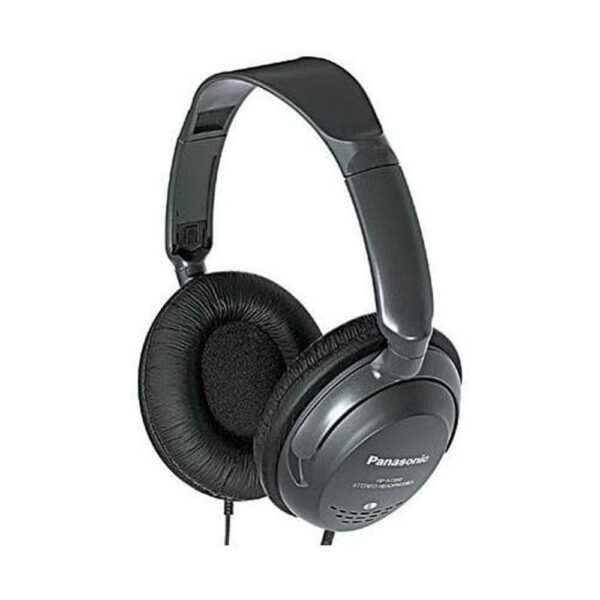 Panasonic Monitor Headphones With In-Line Volume Control With XBS Extra Bass System - Black - Image 2