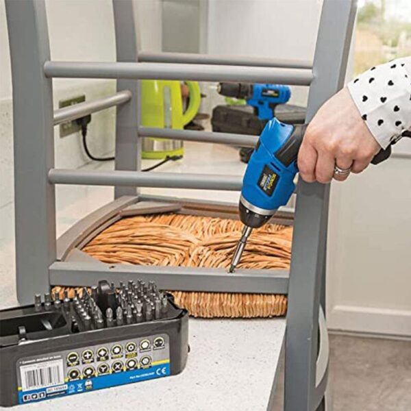 Draper 3.6V Cordless Li-ion Screwdriver Kit - Image 4