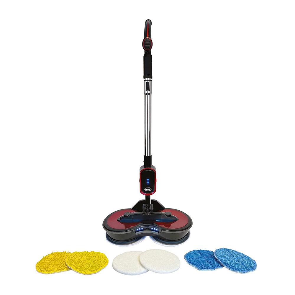 Ewbank Lightweight Cordless Floor Polisher And Cleaner 14.8V 350ml Black/Red BuysBest
