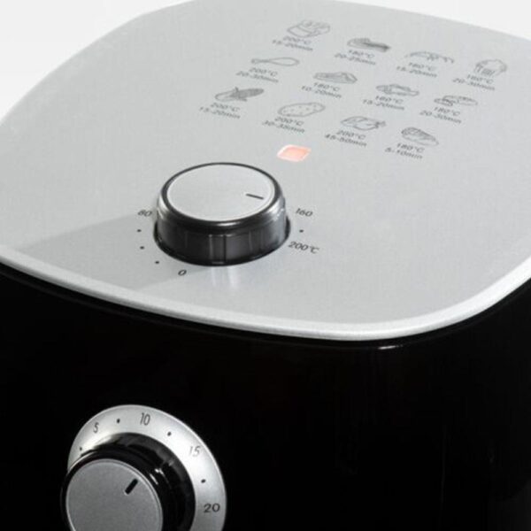 Daewoo Single Pot Air Fryer With Rapid Air Circulation 3 Litre - Black - Image 2