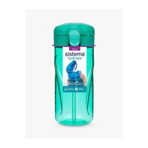 Sistema Tritan Quick Flip Water Bottle With Straw 520ml – Assorted Colours
