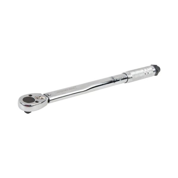 Silverline 3/8 Inch Square Drive Torque Wrench 20110NM Silver BuysBest