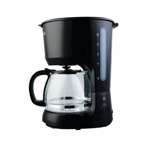 Igenix Filter Coffee Machine With Anti Drip 800W 10 Cup Carafe 1.25 Litre - Black - Image 2