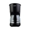 Igenix Filter Coffee Machine With Anti Drip 800W 10 Cup Carafe 1.25 Litre - Black - Image 3